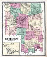 Lockport Township, Rapids, Warrens Corners, Wrights Corners P.O., Niagara and Orleans County 1875